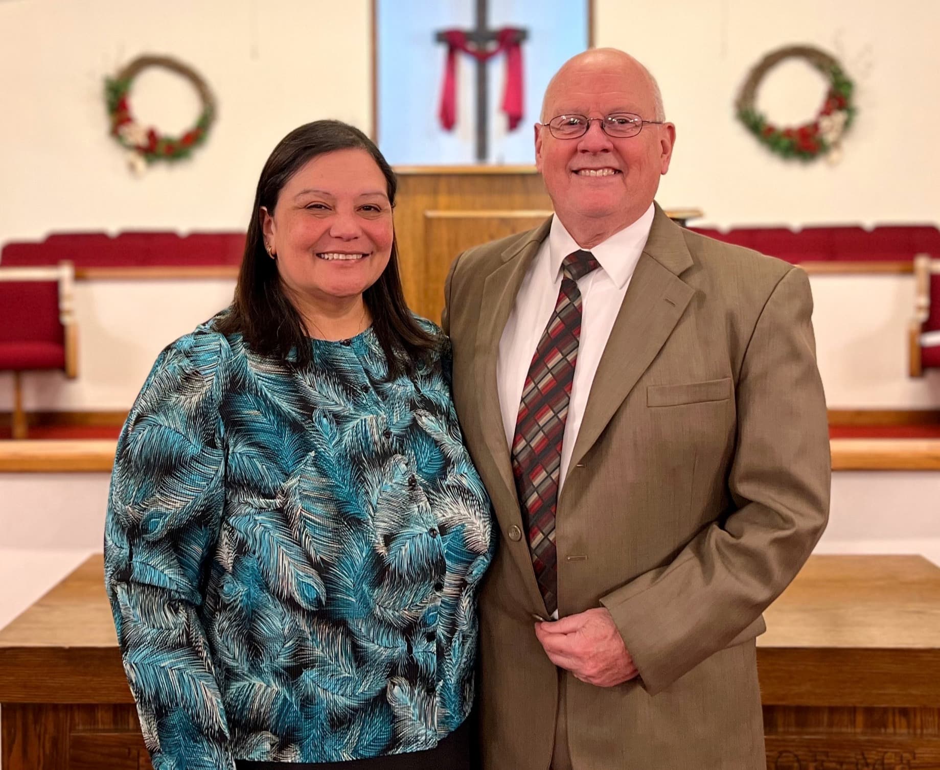 Pastor Tom Frantz and his wife Susan
